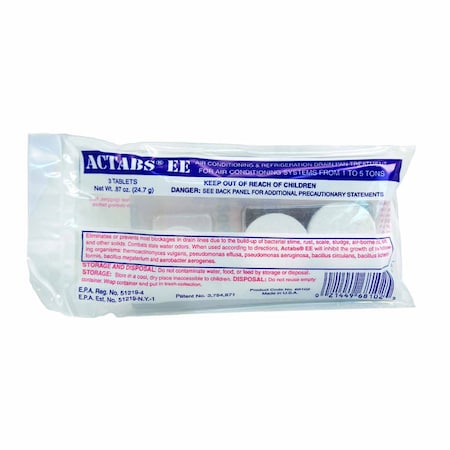 Rectorseal Corp. Air Conditioning Drain Pan Treatments Drain line biocide 68102